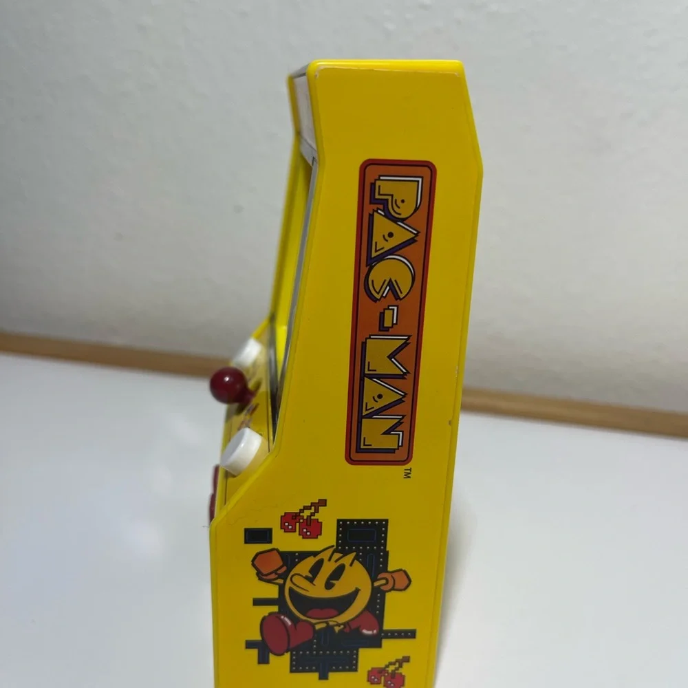 Pac-Man Mini Arcade Game #09521 Basic Fun Bandai Namco Retro - Tested & Working